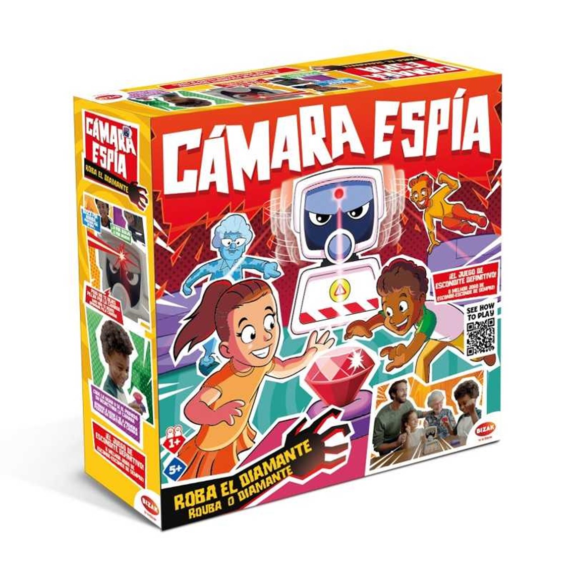 Juego de mesa camara espia