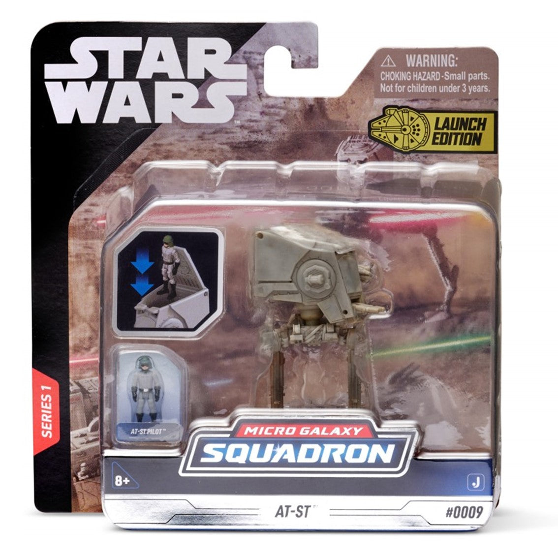 Figura jazzwares nave 8cm at - st hoth y figura
