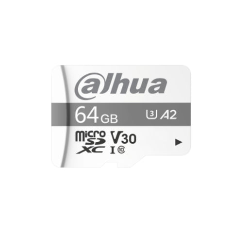 Tarjeta memoria micro sd dahua p100 64gb surveillance - clase 10 - uhs - i - u3