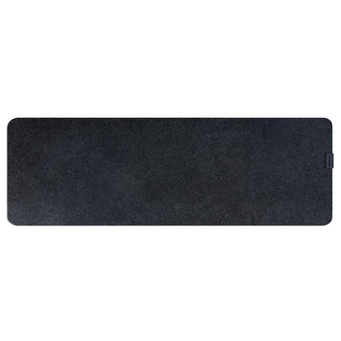 Phoenix sizigia alfombrilla premium de fieltro para escritorio gris oscuro l