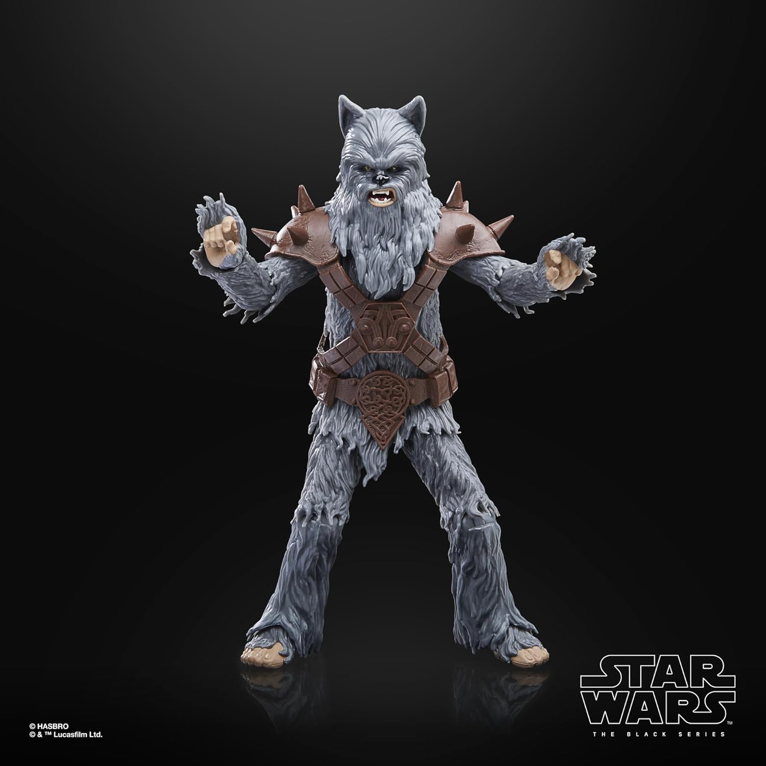 Figura hasbro star wars the black series wookie (halloween edition)