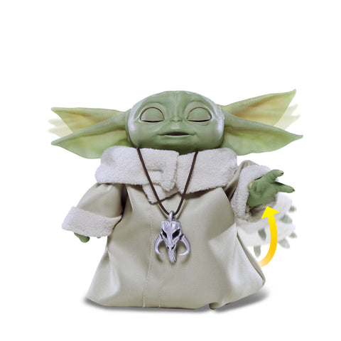 Star wars baby yoda animatrónico