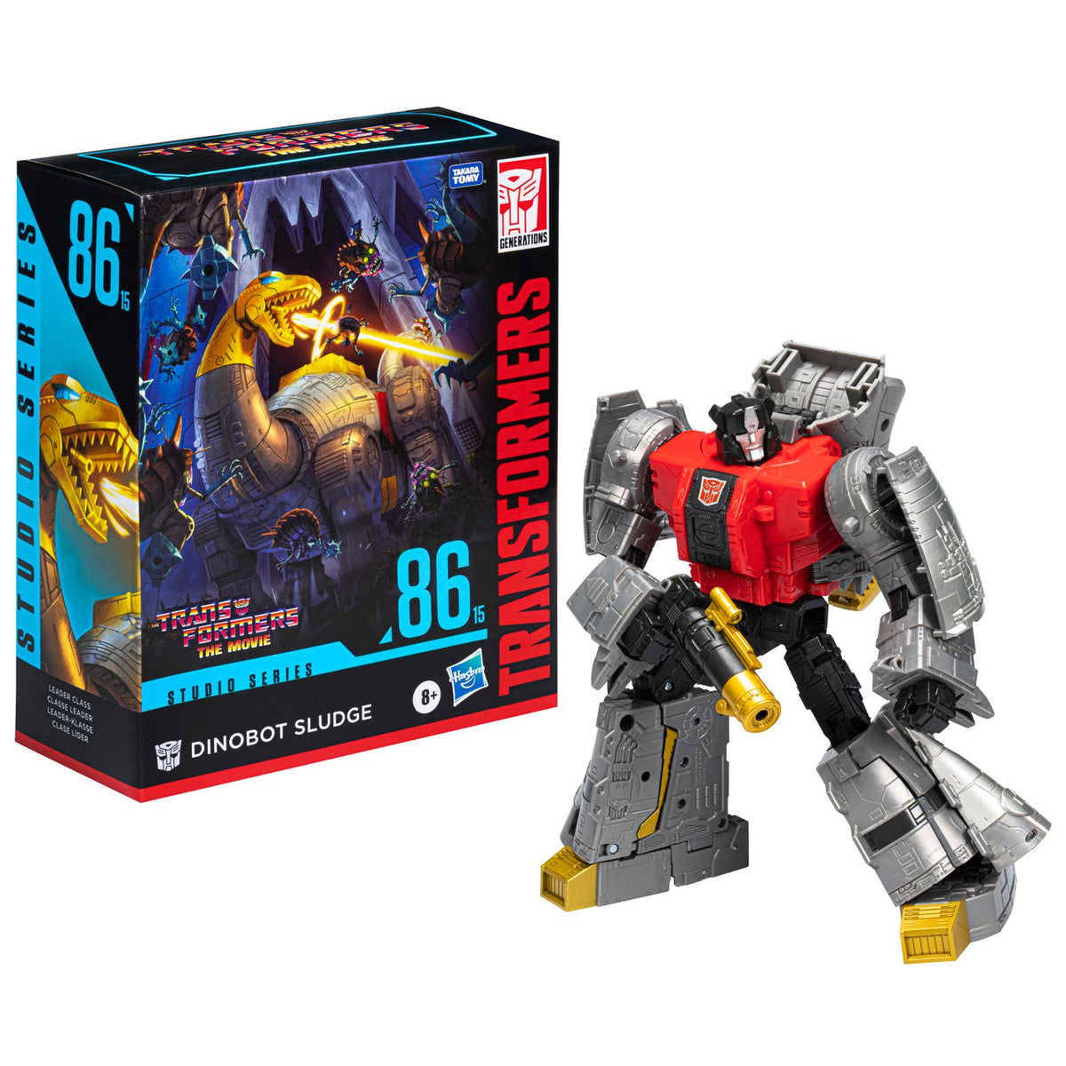 Figura hasbro transformers studio series leader 86 - 15 dinobot sludge