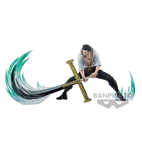 Figura banpresto one piece dxf special mihawk dracule 12cm