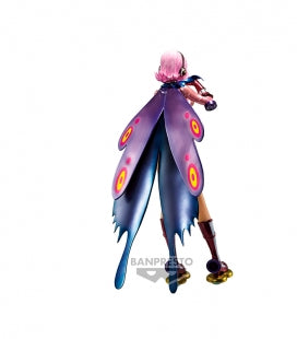 Figura banpresto one piece chronicle glitter & glamours vismoke reiju 25cm