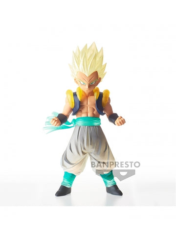 Figura banpresto dragon ball z clearise super saiyan gotenks 14cm