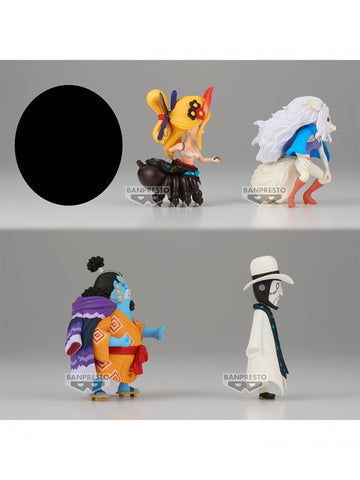 Figura banpresto one piece world collectable wanokuni onigashima 6 unidad aleatoria