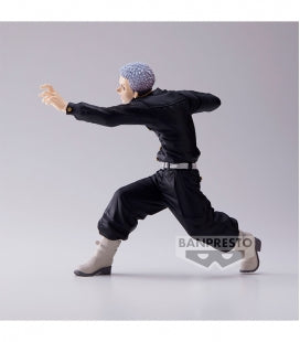 Figura banpresto tokyo revengers king of artist takashi mitsuya 16cm