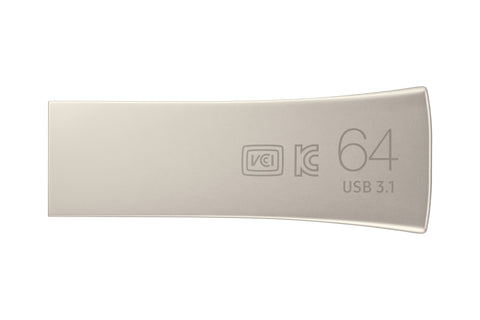 Memoria usb samsung usb 3.1 64gb 300mb - s plata muf - 64be3 - apc