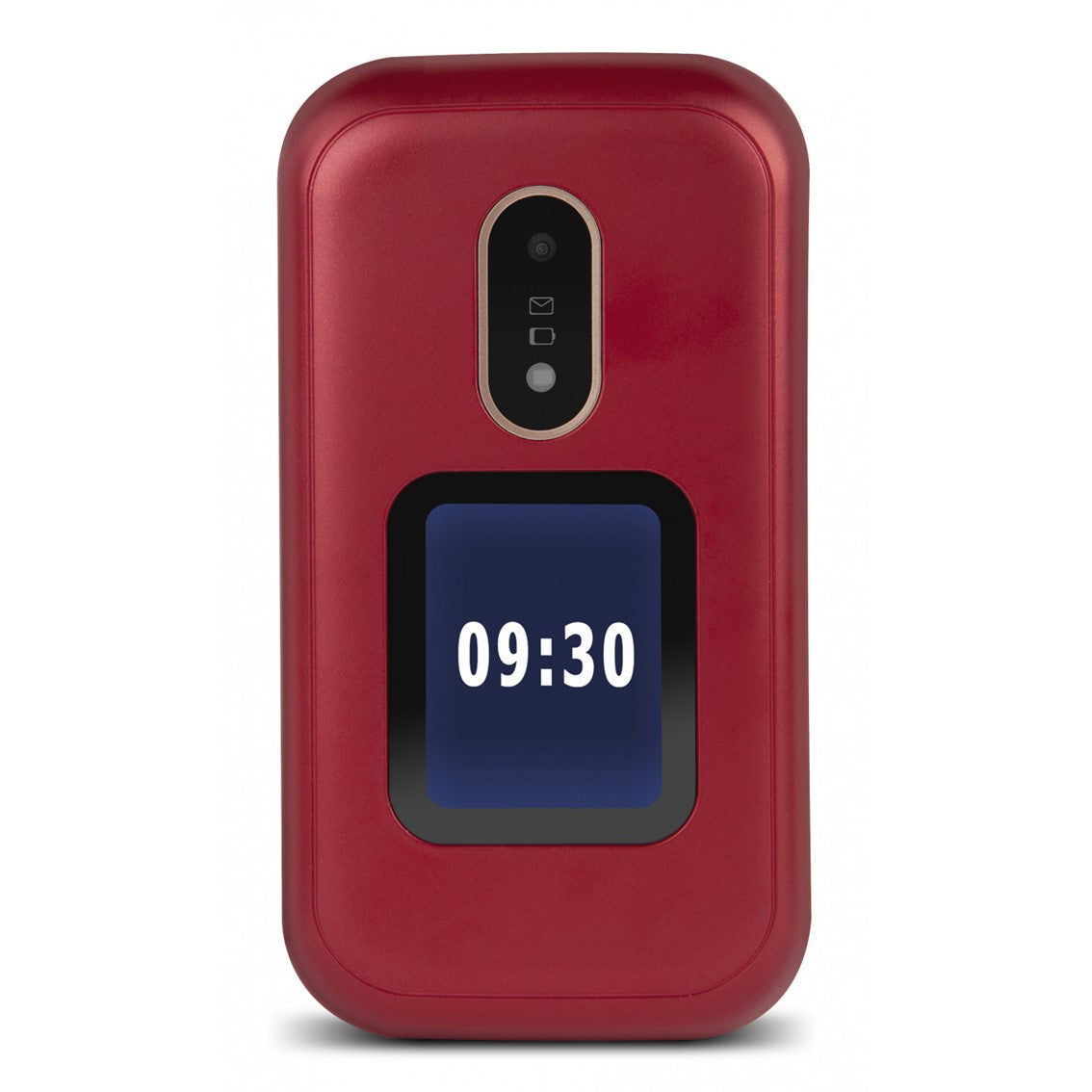 Telefono movil doro 6060 red - white - 2.8pulgadas -  blanco y rojo