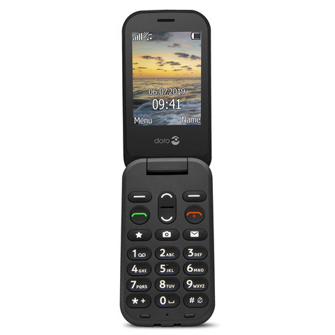 Telefono movil doro 6040 black - black - 2.8pulgadas -  3mpx - negro