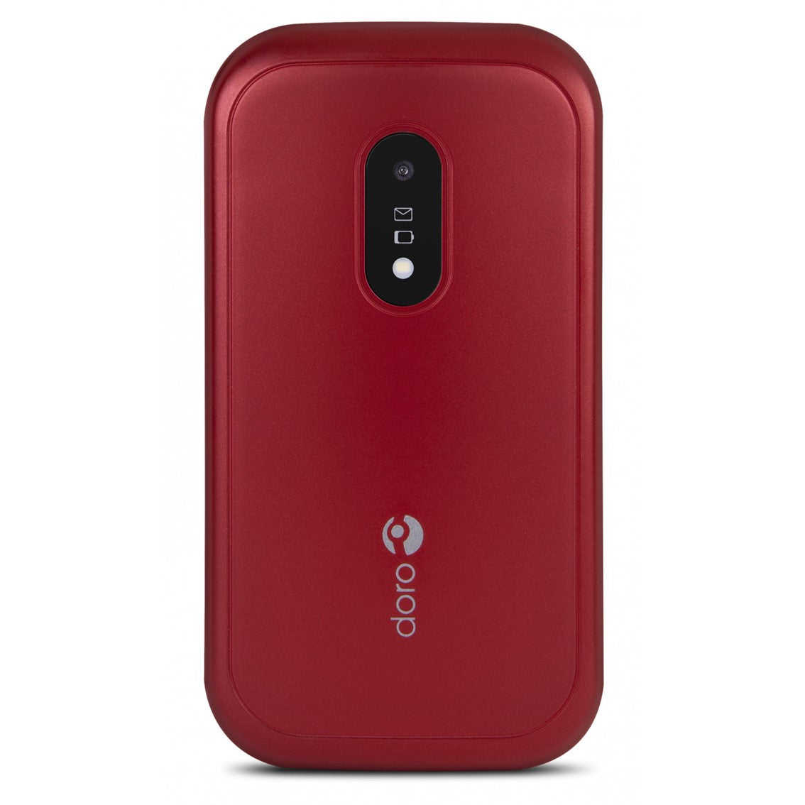 Telefono movil doro 6040 red - white - 2.8pulgadas -  3mpx - rojo y blanco