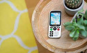 Telefono movil doro 780x black - white - 2.8pulgadas -  4g - blanco y negro