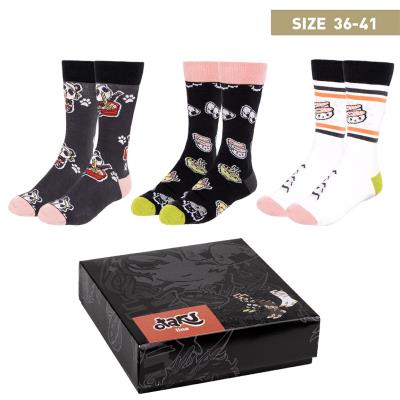 Pack calcetines 3 piezas otaku talla 36 -  41
