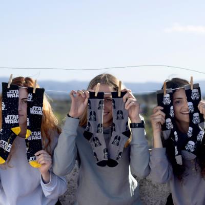 Pack calcetines 3 piezas star wars talla 40 -  46