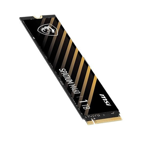 Disco duro interno solido ssd msi spatium m460 1tb m.2 nvme pcie4