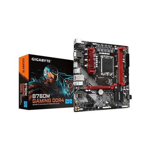 Placa base gigabyte 1700 gaming b760m ddr4 m - atx -  2x ddr4 -  4x sata