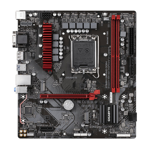 Placa base gigabyte 1700 gaming b760m ddr4 m - atx -  2x ddr4 -  4x sata