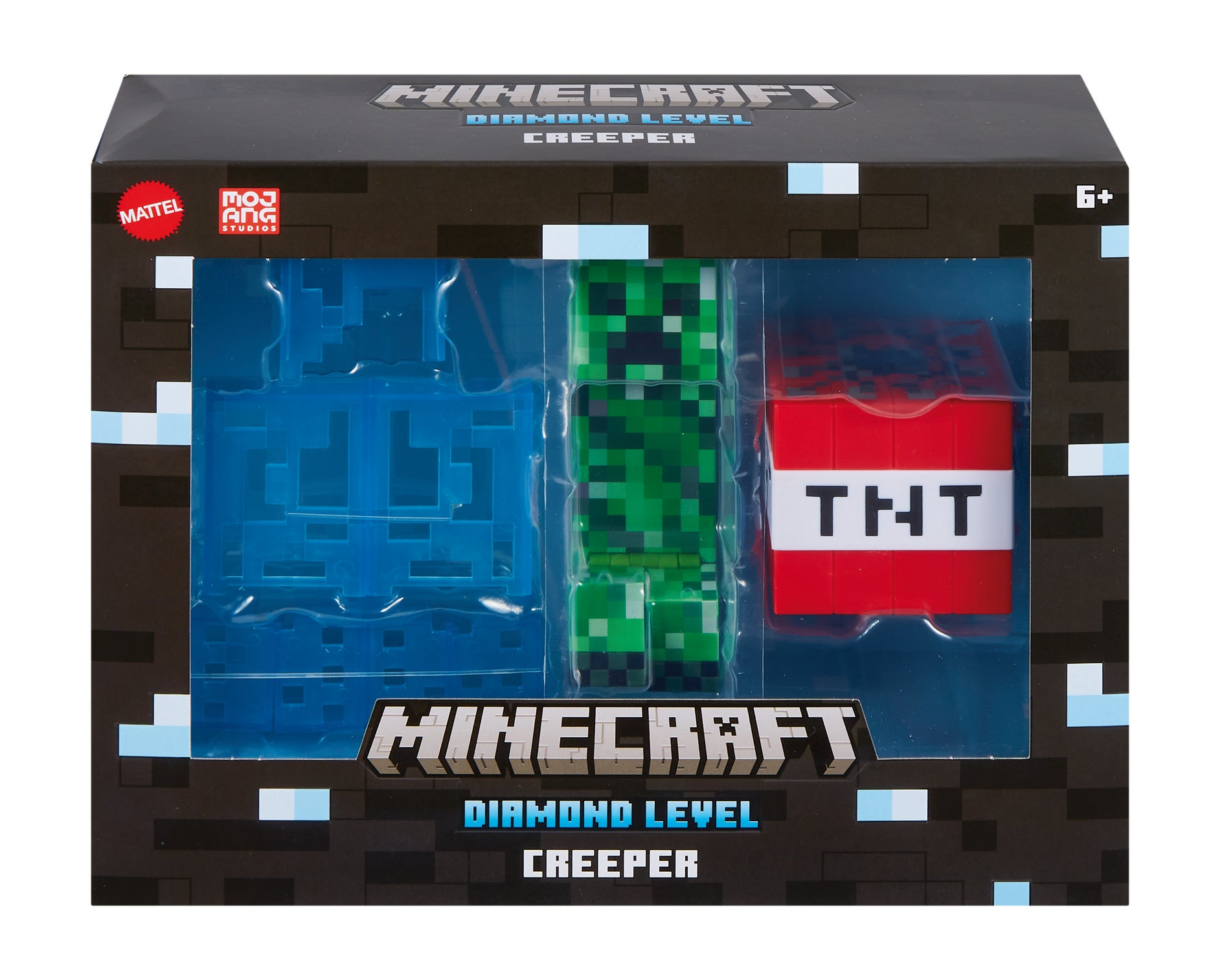 Figura mattel minecraft diamond level creeper