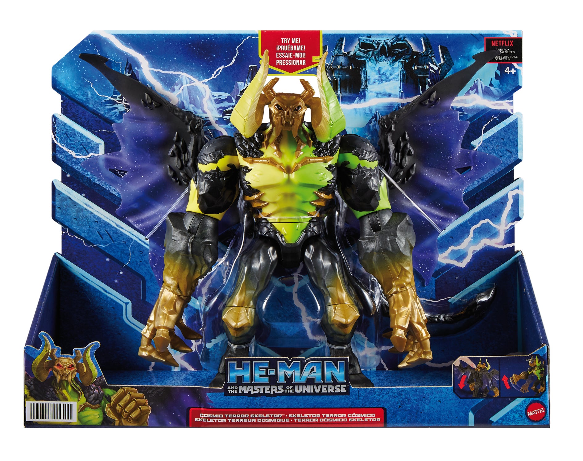 Figura mattel masters of the universe cosmic skeletor