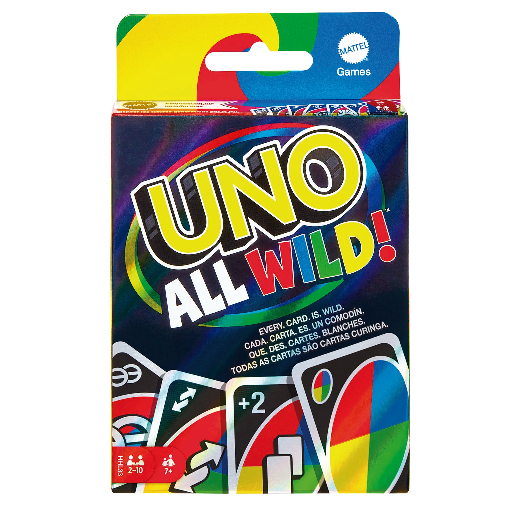 Juego mattel uno all wild