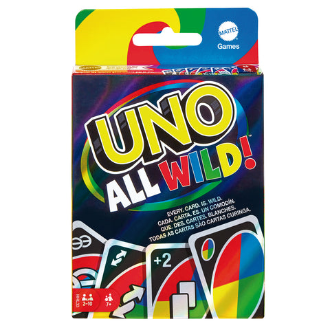 Juego mattel uno all wild