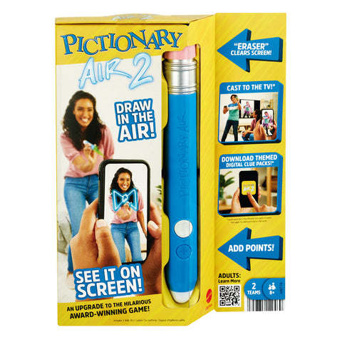 Juego de mesa mattel pictionary air 2.0