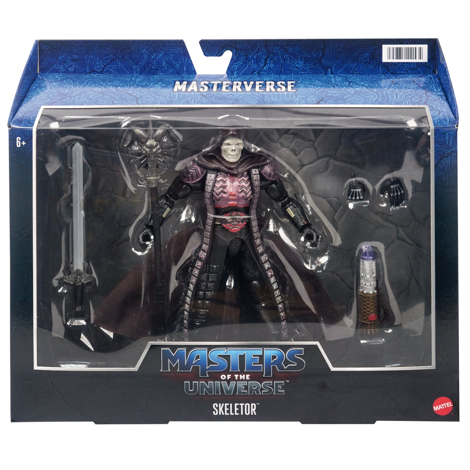 Figura mattel masters of the universe masterverse skeletor deluxe