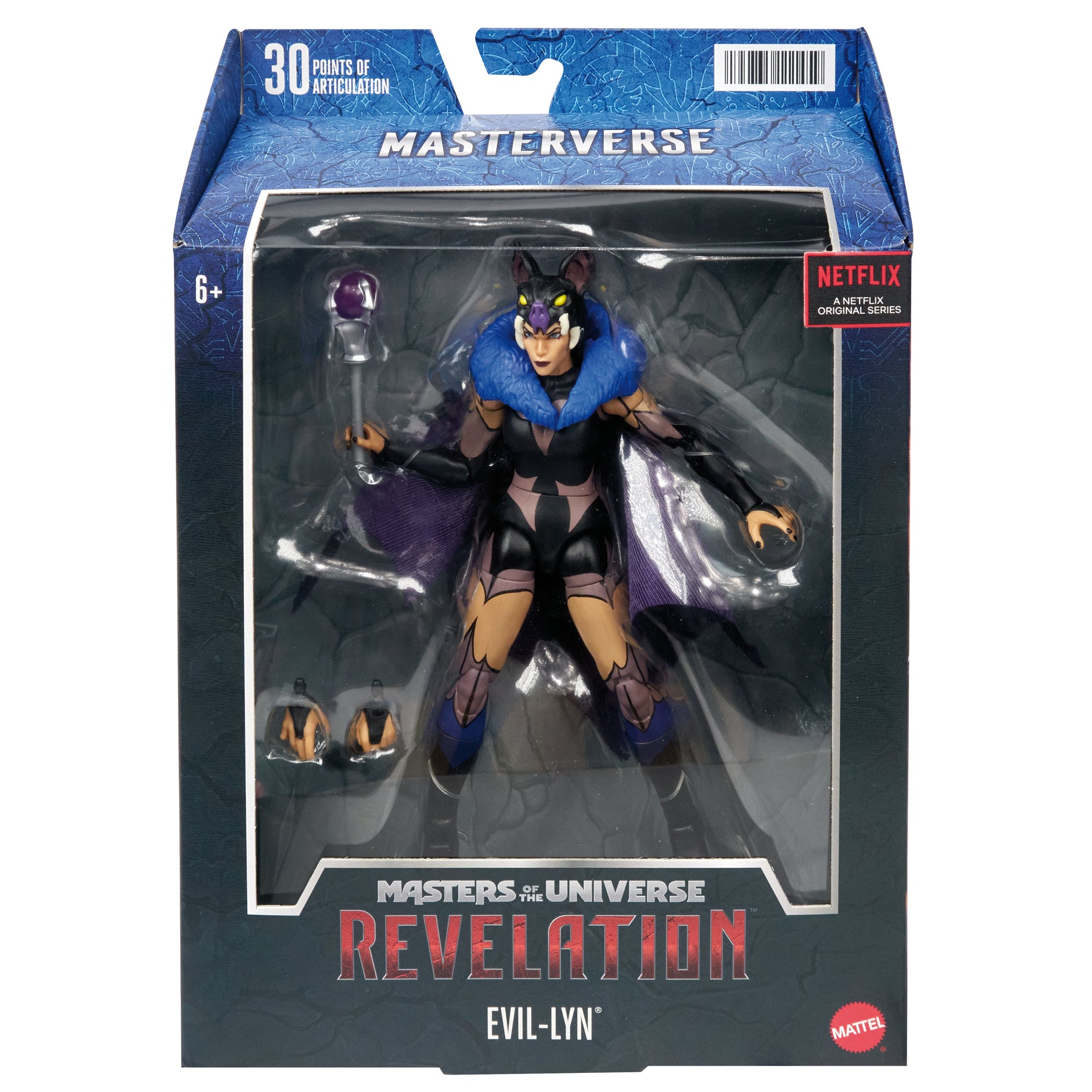 Figura mattel masters of the universe masterverse revelation evil lyn