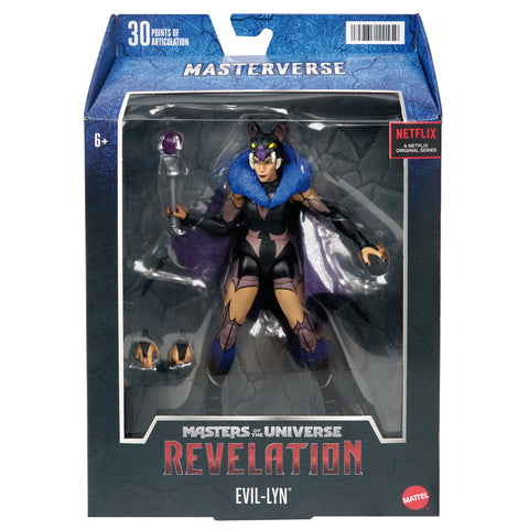 Figura mattel masters of the universe masterverse revelation evil lyn