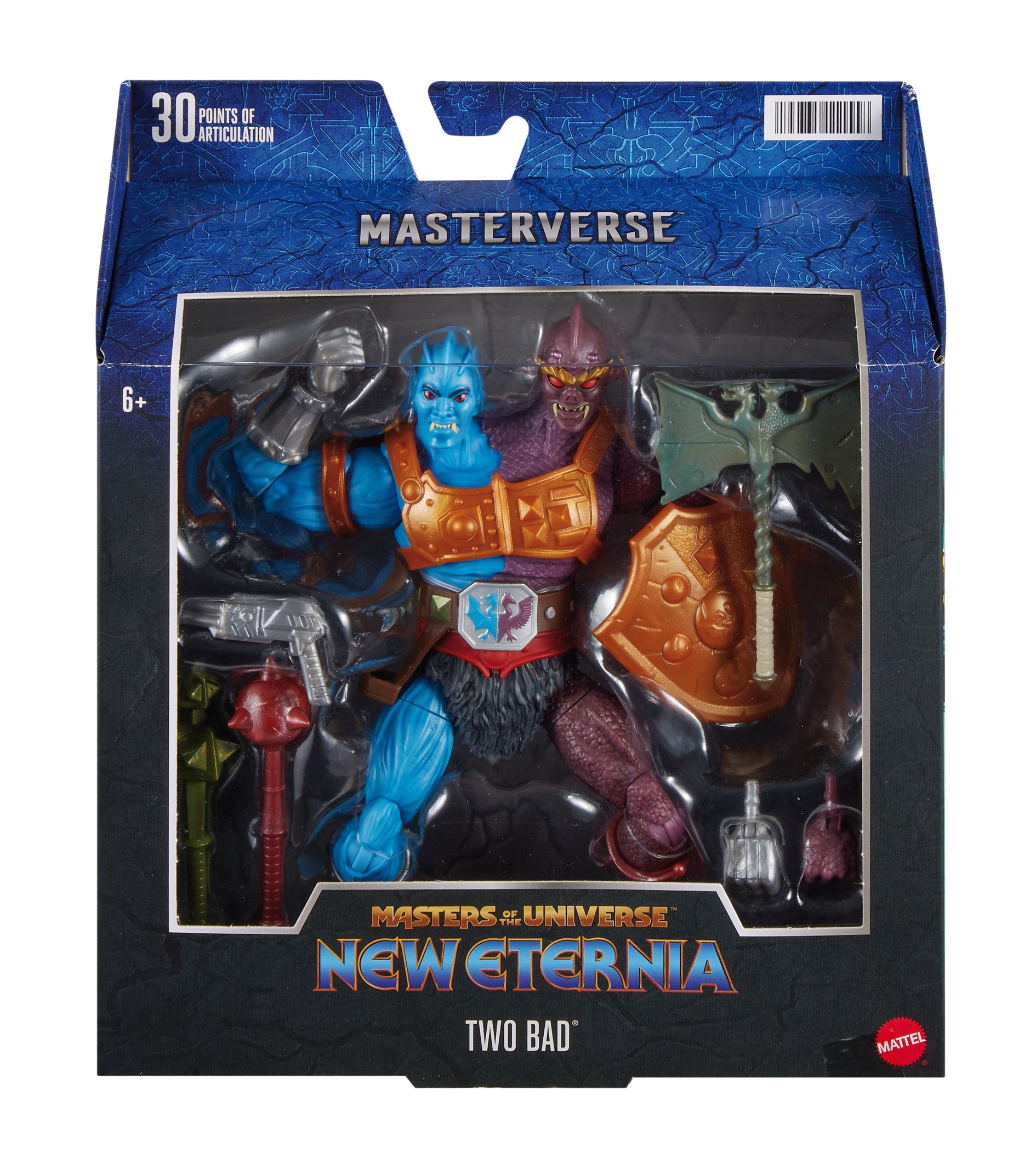 Figura mattel masters of the universe new eternia two - bad grande
