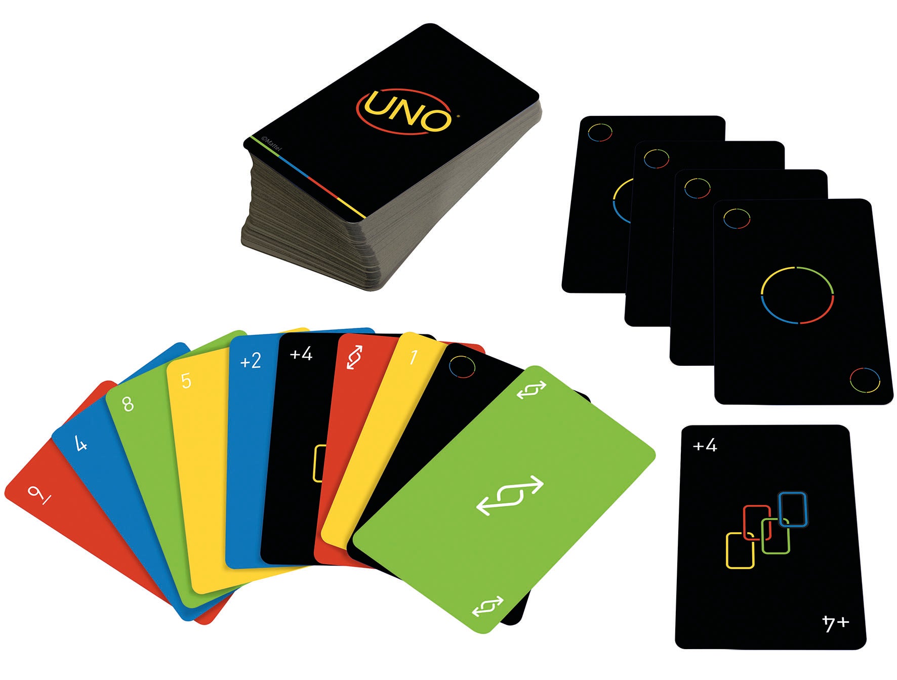 Juego mattel uno minimalista