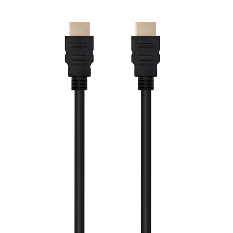 Cable nanocable hdmi v2.0 4k@60hz 18gbps a - m - a - m - 1.5 m - negro