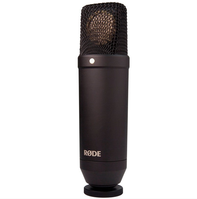 Microfono rode nt1&ai - 1 complete studio kit nt1 ai - 1 - soporte - pop filter - negro