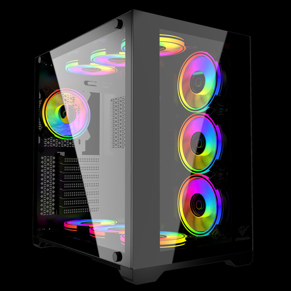 Phoenix zephyr caja gaming cubo