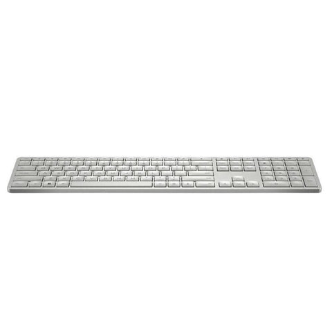 Teclado hp 970 programable plateado inalambrico retroiluminado