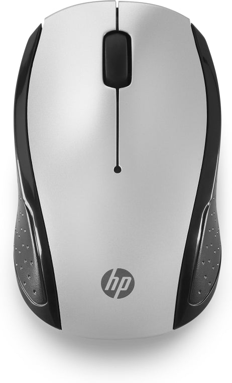 Raton hp hp 200 pk silver wireless mouse inalambrico