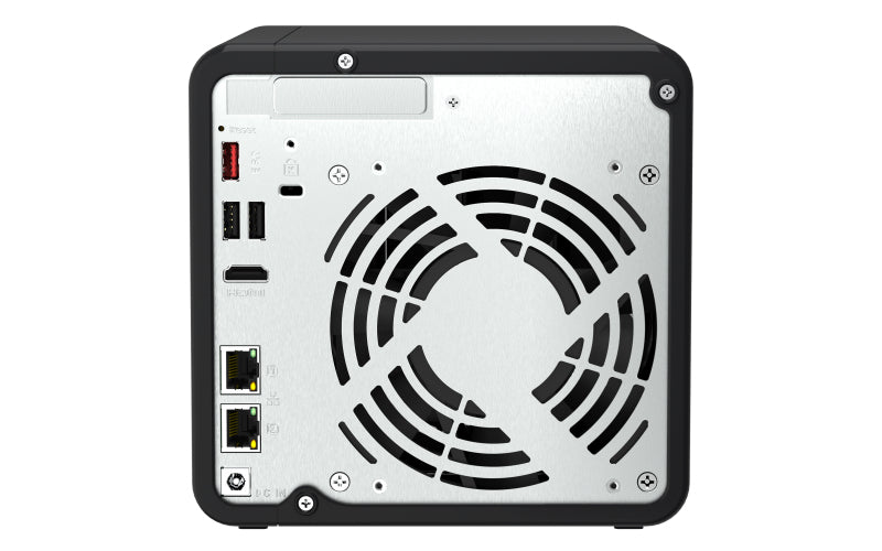 Servidor nas qnap ts - 464 - 8g 4xhdd - bay 2x2.5gbe 4xusb