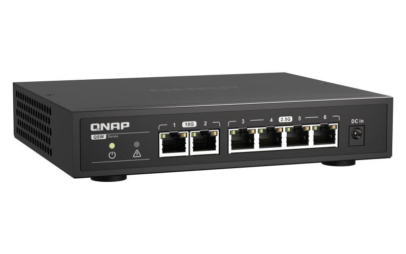 Switch qnap qsw - 2104 - 2t 2x10gbe 4x2.5gbe