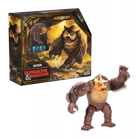 Figura hasbro dicelings dungeons & dragons golden archive owlbear