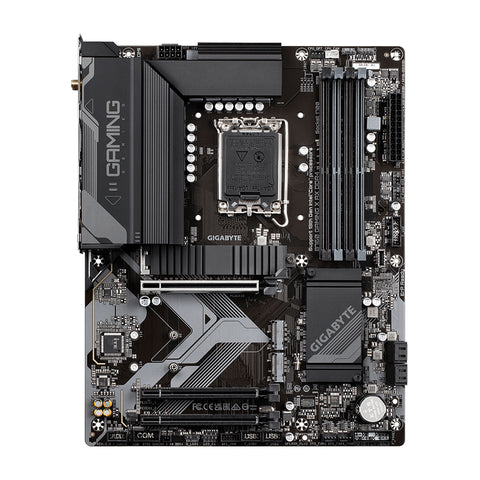 Placa base gigabyte b760 gaming x ax 1700 matx -  4 x ddr4 -  4 x sata -  3 x usb 3.2 -  5 x usb 2.0 -  1 x usb tipo c