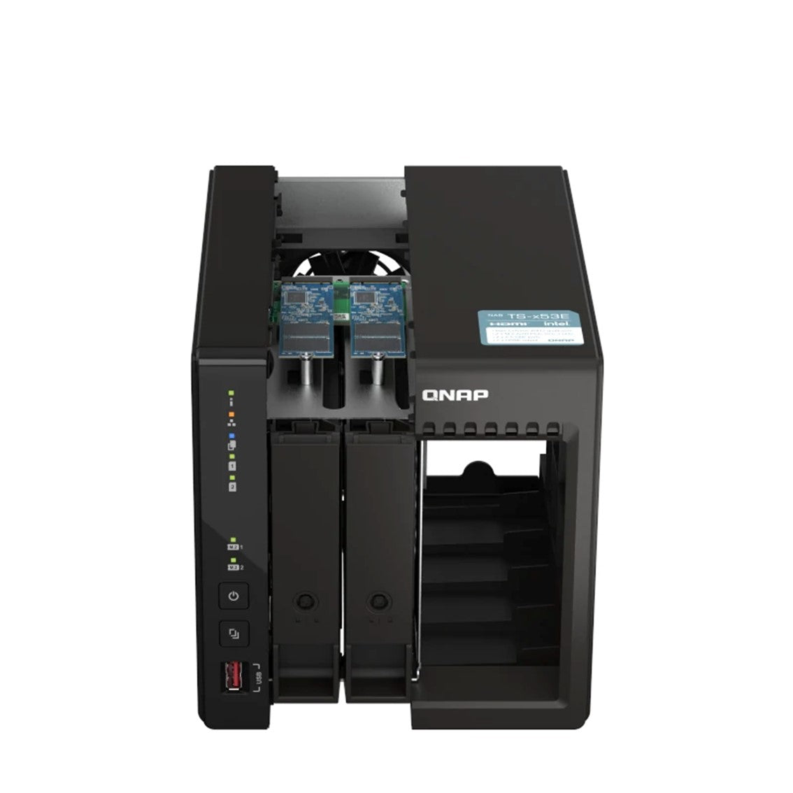 Servidor nas qnap ts - 253e - 8g 8gb gigabit ethernet