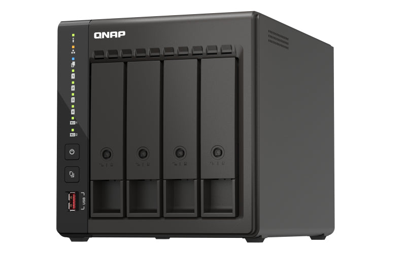 Servidor nas qnap ts - 453e - 8g 8gb gigabit ethernet
