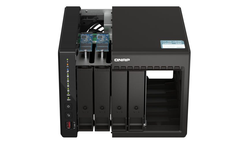 Servidor nas qnap ts - 453e - 8g 8gb gigabit ethernet