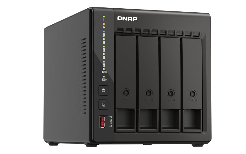 Servidor nas qnap ts - 453e - 8g 8gb gigabit ethernet