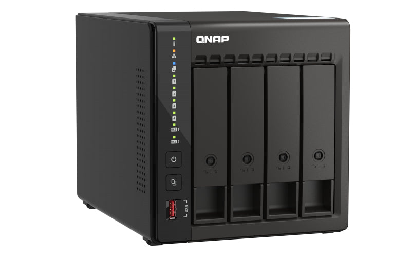 Servidor nas qnap ts - 453e - 8g 8gb gigabit ethernet
