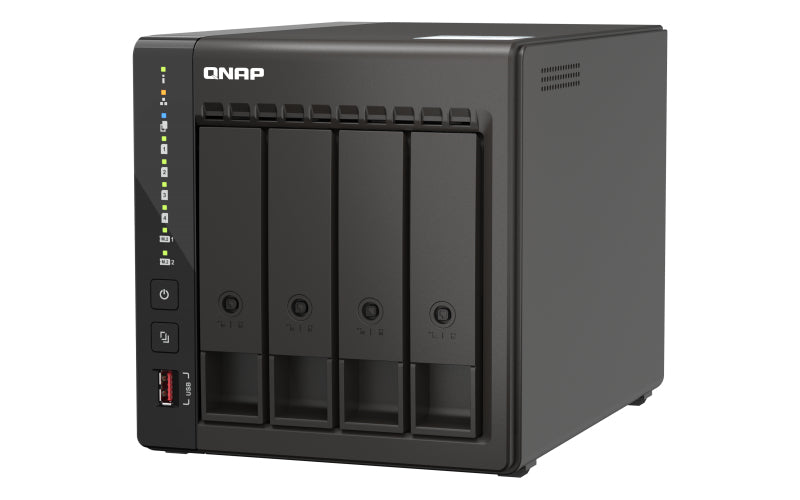 Servidor nas qnap ts - 453e - 8g 8gb gigabit ethernet
