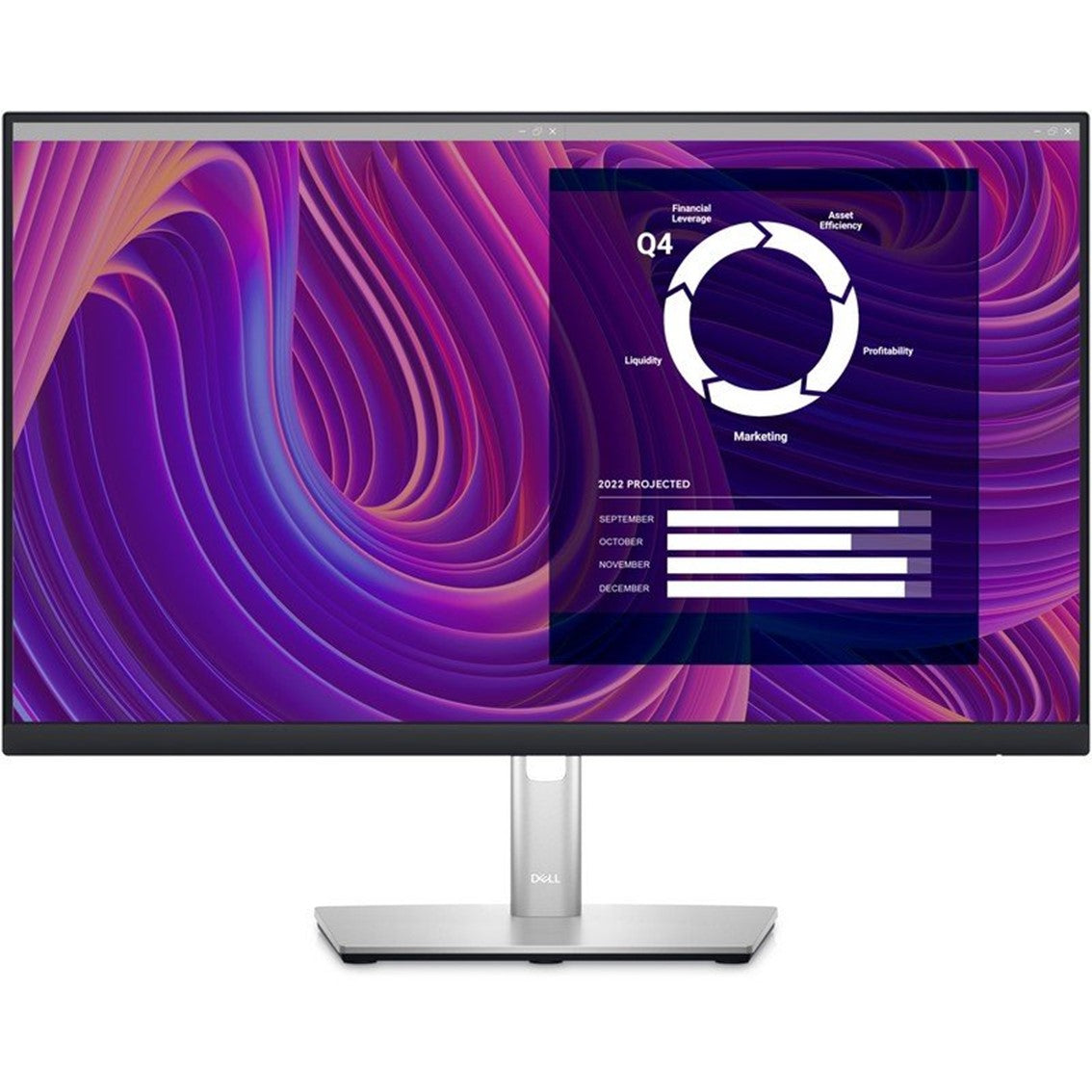 Monitor led 24pulgadas dell p2423d ips -  qhd -  hdmi -  dp -  usb 3.2 -  60hz -  5ms -  vesa 100 x 100