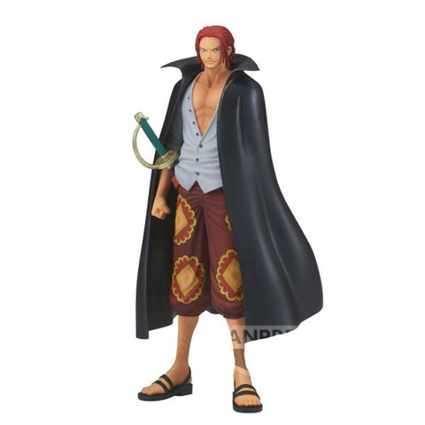 Figura banpresto one piece film red dxf the grandline series shanks 17cm