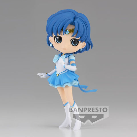 Figura banpresto q posket sailor moon cosmos sailor mercury ami mizuno ver.b 14cm